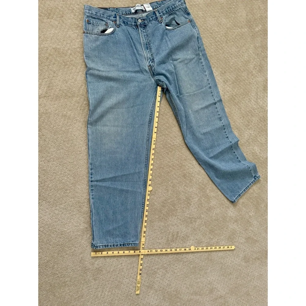 LEVI'S 550 Men's Blue Straight Relaxed Fit Comfort Denim Jeans-Size‎ 40 X 32